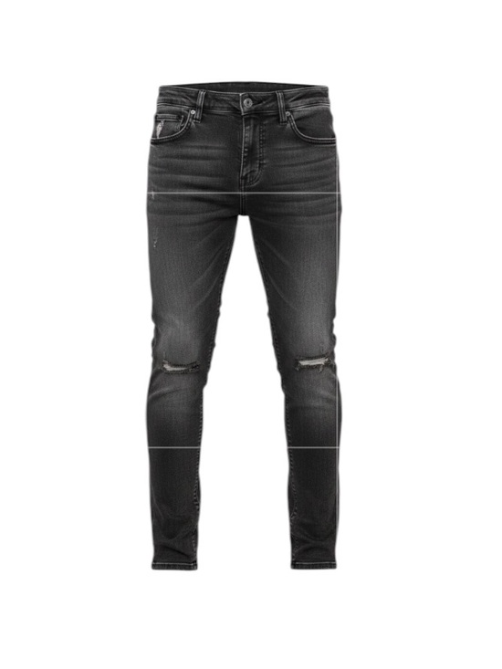 wonder nation Other - Wonder Nation EUC Junior Slim Straight Distressed Black Jeans